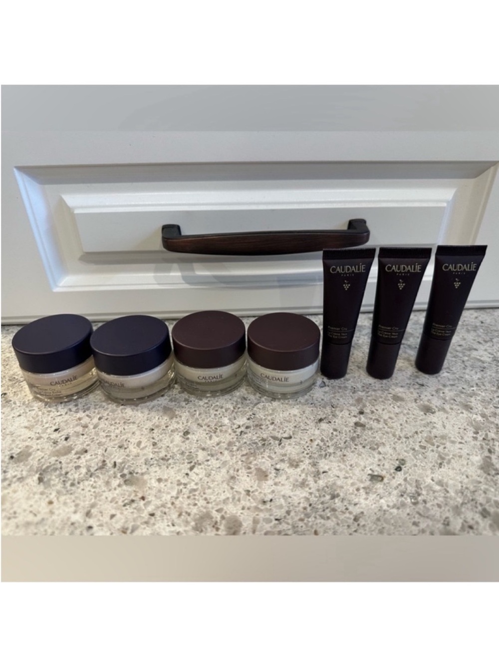 Caudalie Premier Cru Eye Cream Premier Cru Skin Barrier Rich Cream & The Cream